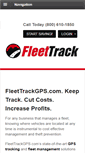 Mobile Screenshot of fleettrackgps.com